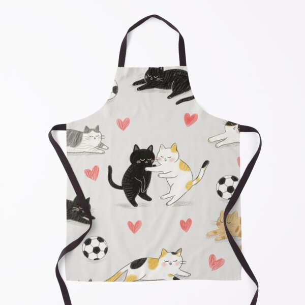 Item preview, kitties and football2 designed and sold by artsmeow.