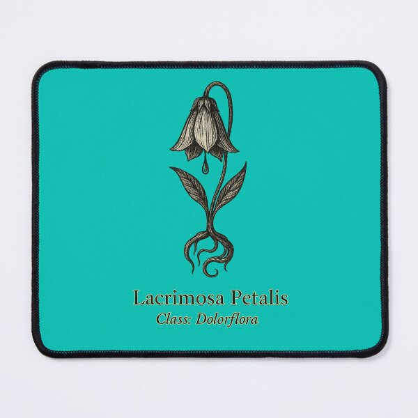 Item preview, The Mourning Bloom – Lacrimosa Petalis Illustration designed and sold by Altered Array, LLC.