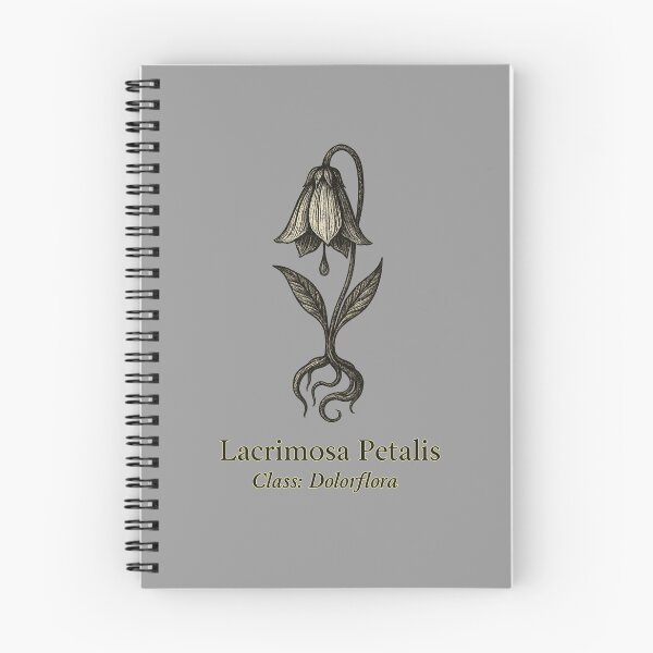 Item preview, The Mourning Bloom – Lacrimosa Petalis Illustration designed and sold by Altered Array, LLC.
