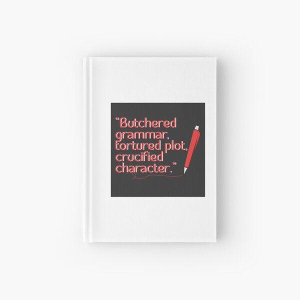 Item preview, Bad Writing (Dark Mode) designed and sold by nocaponthisship.