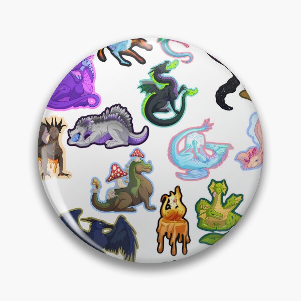 Item preview, A Bunch of Tiny Dragons  designed and sold by Starr-fall.