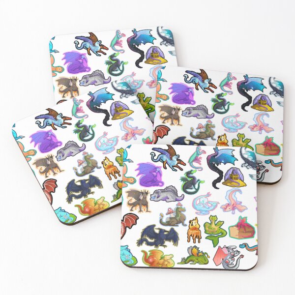 Item preview, A Bunch of Tiny Dragons  designed and sold by Starr-fall.