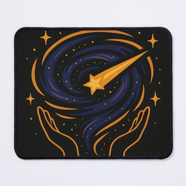 Item preview, Powerful Cosmic Storm with Shooting Star designed and sold by Eyedata.