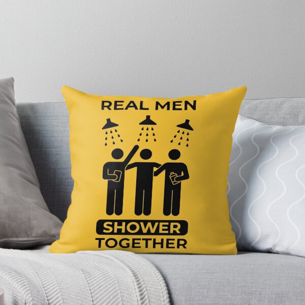 Item preview, Real Men Shower Together (SFW Version) designed and sold by SheriffBear.