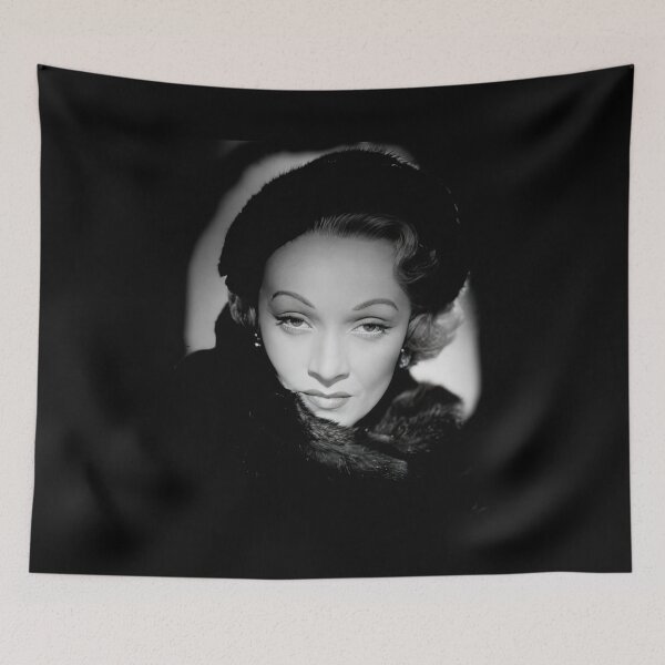 Item preview, The moody face of Marlene Dietrich designed and sold by stevepaint.