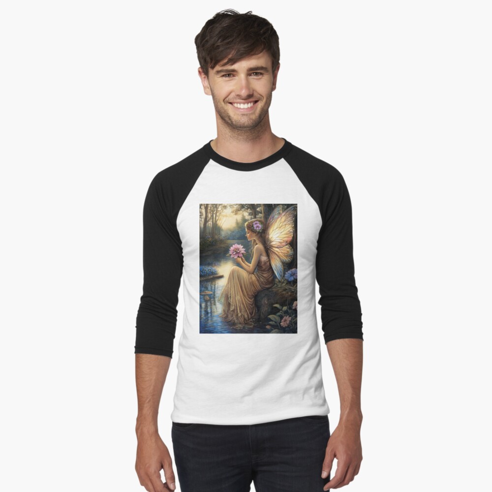 Item preview, Baseball ¾ Sleeve T-Shirt designed and sold by phatpuppyart.