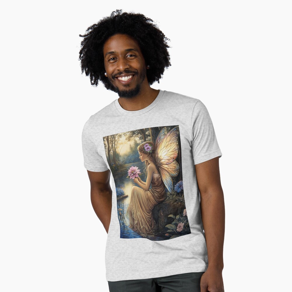 Item preview, Tri-blend T-Shirt designed and sold by phatpuppyart.