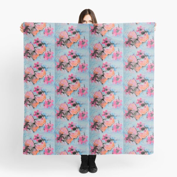 Tropical Heart Scarf
