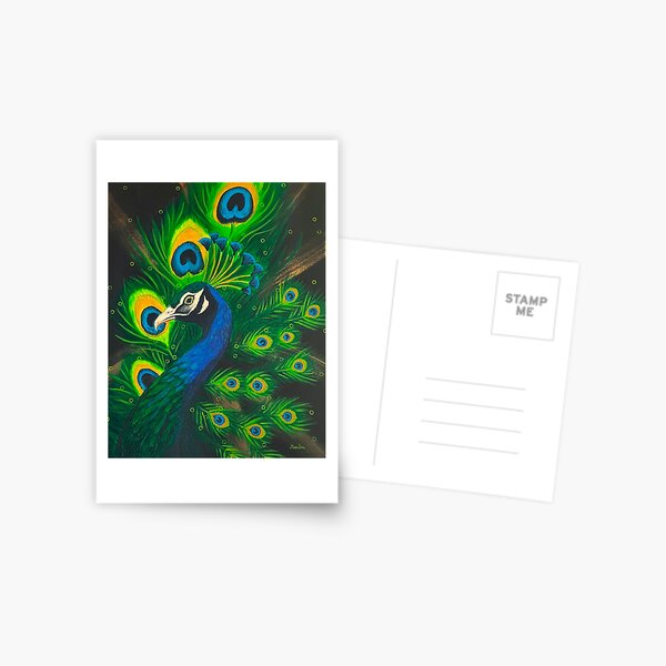 Item preview, Peacock in Profile designed and sold by Marilou-Art.