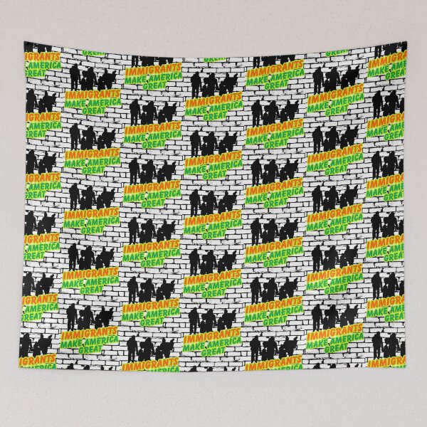 Item preview, Immigrants Make America Great designed and sold by Red-forever.