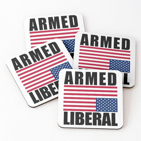 Item preview, Armed Liberal designed and sold by ToyoTees.