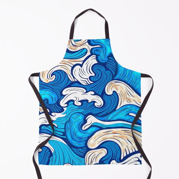 Item preview, Summer Ocean Waves Asian-Style Abstract Art Design designed and sold by DEC02.