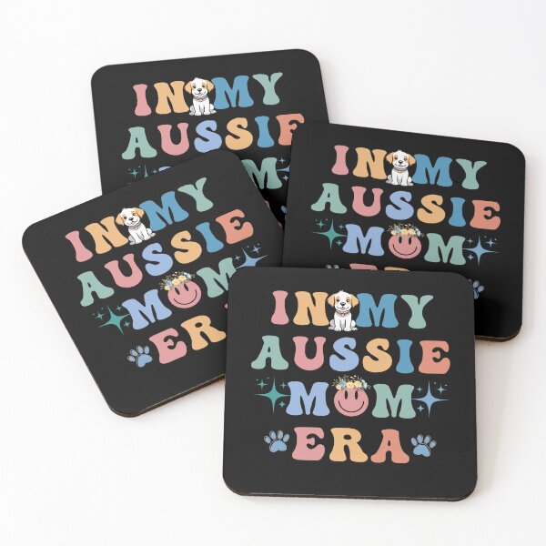 Item preview, In My Aussie Dog Mom Era Groovy  /Aussie Mom Dog Mom Gift Australian Shepherd Mom Gift Aussie  designed and sold by Taylor  ART.