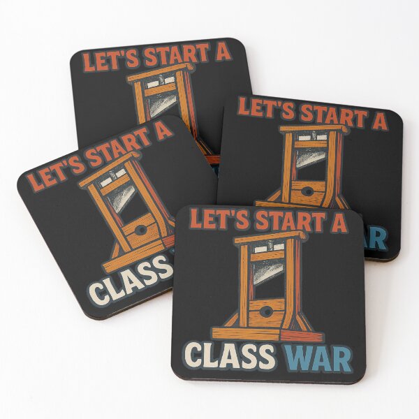 Item preview, Let’s Start a Class War – Retro Political Protest Art designed and sold by Charisma Enigma.