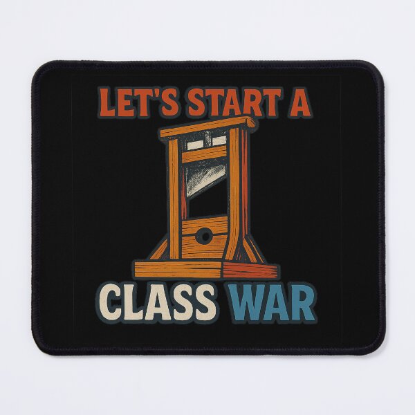 Item preview, Let’s Start a Class War – Retro Political Protest Art designed and sold by Charisma Enigma.