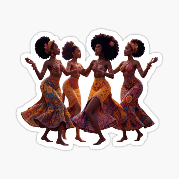 Item preview, Rhythm of the Roots – African Women Dancing in Joy designed and sold by Rachyhana Vibes.