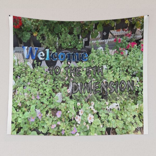 Item preview, Welcome To The 5Th Dimension 16 Floral Design designed and sold by SmashingDeals.