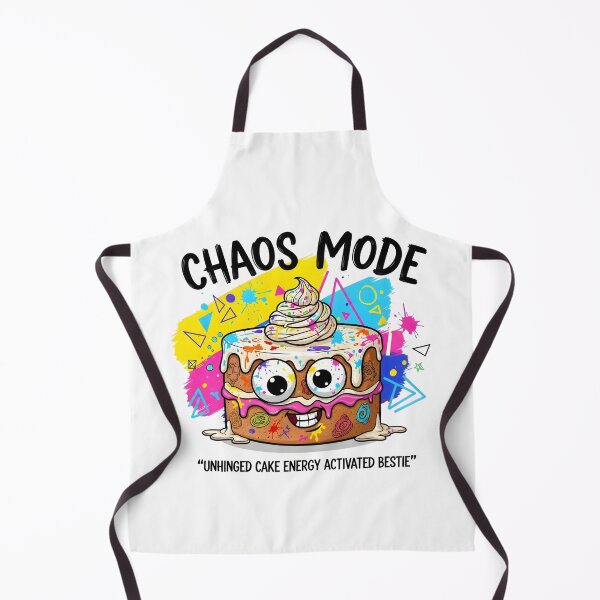 Item preview, Chaos Mode Activated - Unhinged Cake Energy Bestie Colorful Fun Design designed and sold by AnnDesignStudio.