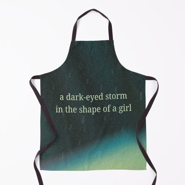 Item preview, a dark-eyed storm in the shape of a girl designed and sold by two-bees-poetry.
