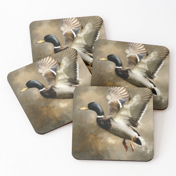 Item preview, Mallard Takes Flight at Dawn designed and sold by EJGIBSON.