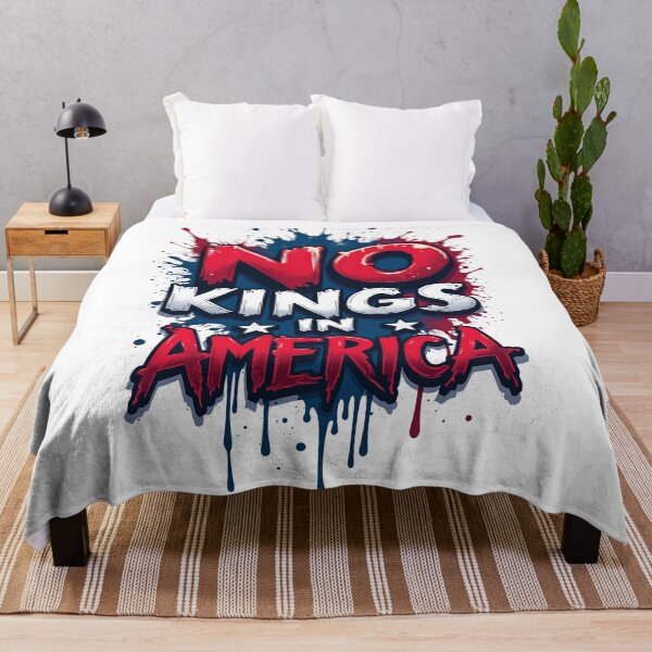 Item preview, No Kings in America Graffiti Style designed and sold by olenapetol.