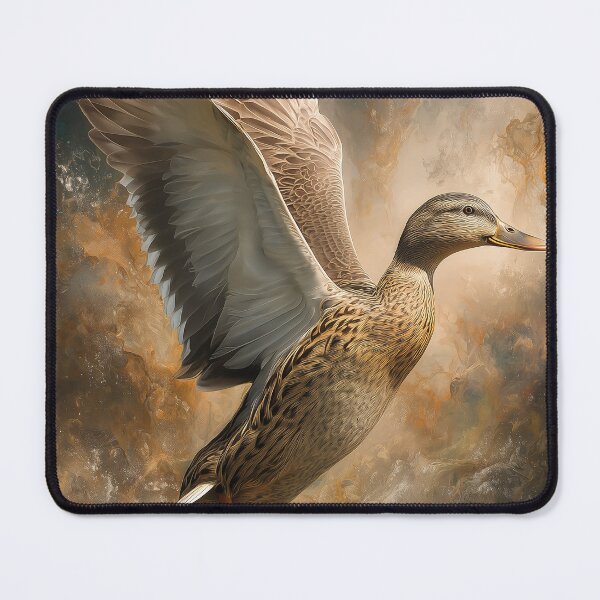 Item preview, Wetland Escape with Flying Mallard designed and sold by EJGIBSON.