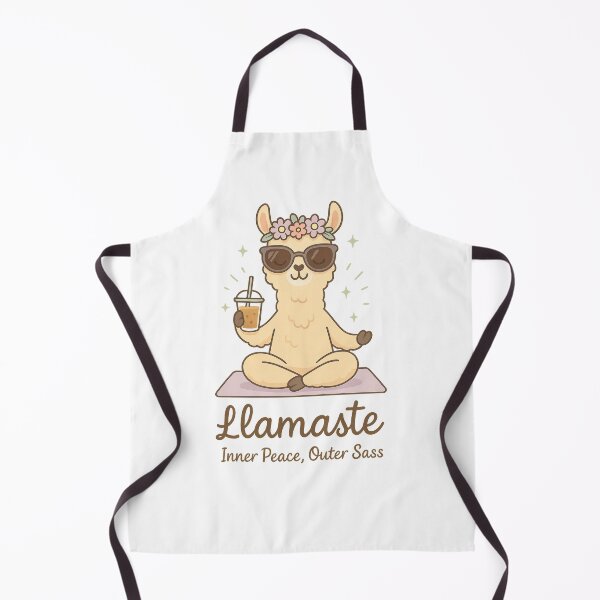 Item preview, Llamaste – Inner Peace, Outer Sass designed and sold by SGMark.