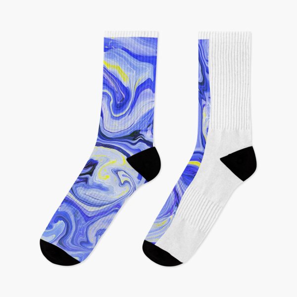 Item preview, Fluid Blue With Hints Of Yellow Liquid designed and sold by Abstract65.