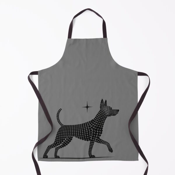 Item preview, Dog silhouette with a dotty pattern designed and sold by Krystian9809.