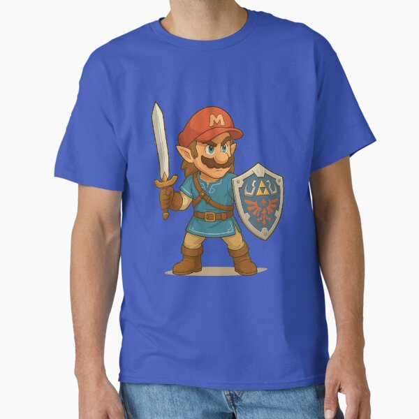 Item preview, The Hybrid Hero of the Mushroom Kingdom designed and sold by Dead Pixel Club.