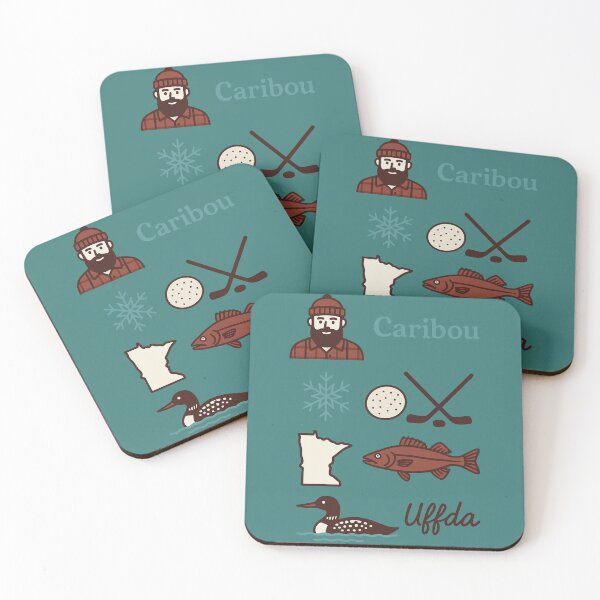 Item preview, Minnesota Icons – Paul Bunyan, Hockey, Uffda & More designed and sold by LowBatteryBrand.
