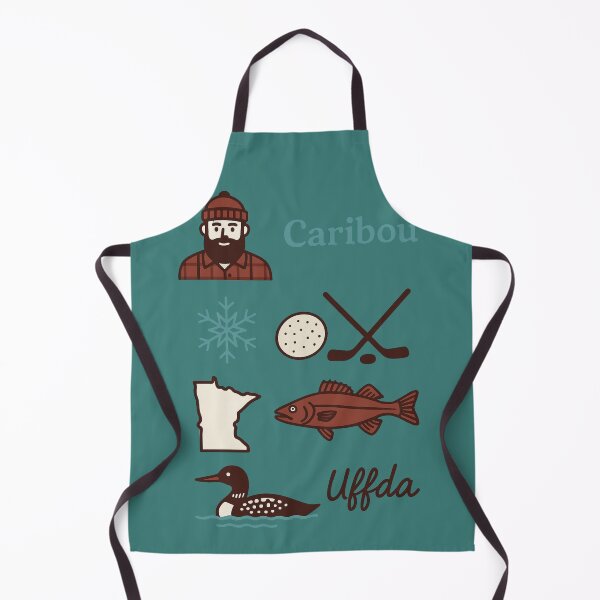 Item preview, Minnesota Icons – Paul Bunyan, Hockey, Uffda & More designed and sold by LowBatteryBrand.
