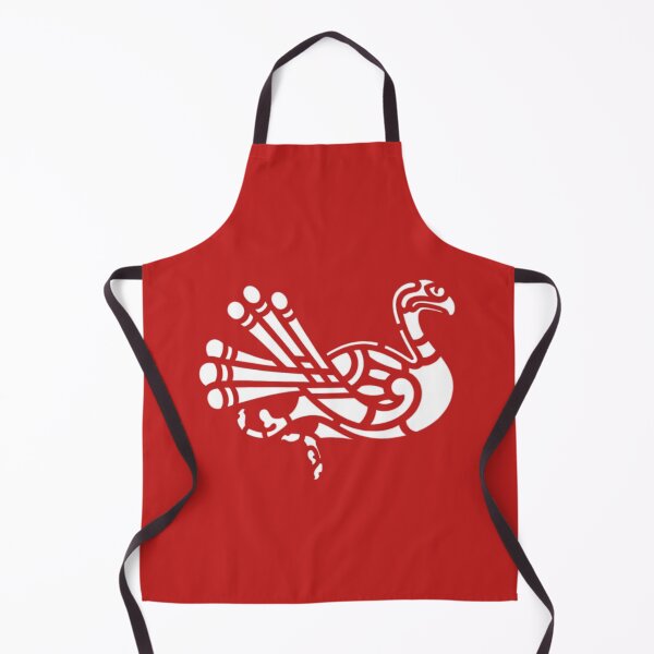 Item preview, Celtic Art Wild Goose by Jenny Meehan Red and White designed and sold by Jenny Meehan Art Prints and Patterns .