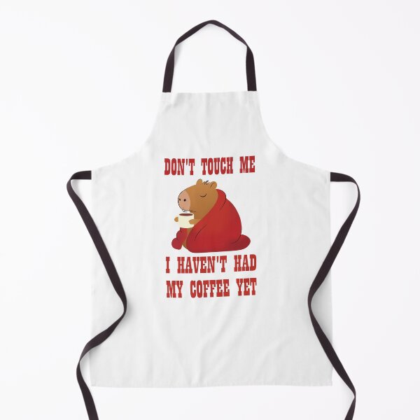 Item preview, Capybara don't touch me I haven't had my coffee yet designed and sold by Tanysha54.