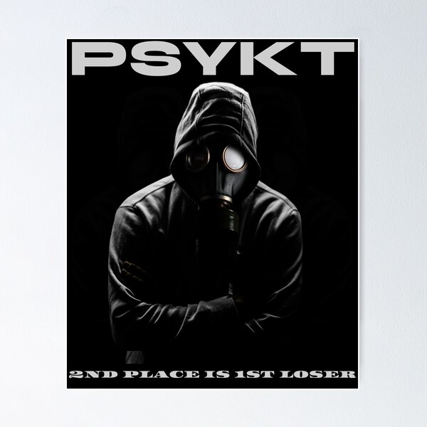 Item preview, PSYKT series 2nd PLACE IS 1ST LOSER designed and sold by PSYKT .