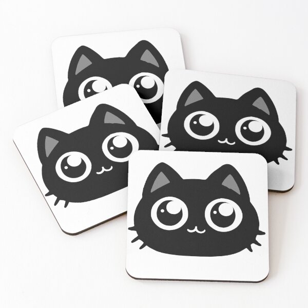 Item preview, Black Cat Cute  designed and sold by FarieArt.