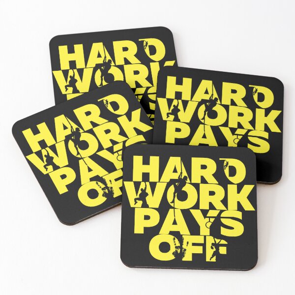 Item preview, Hard Work Pays Off designed and sold by byninjakids.