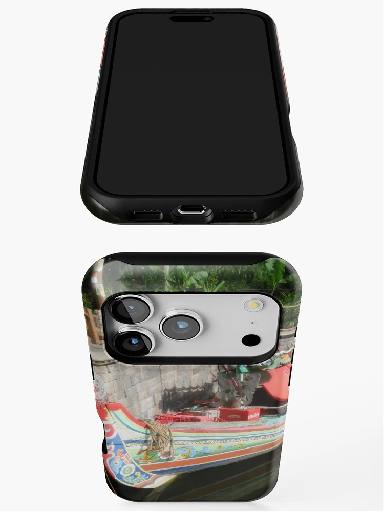 Thumbnail 3 of 4, iPhone Case, Boat In Asia designed and sold by ShutterbugBttns.