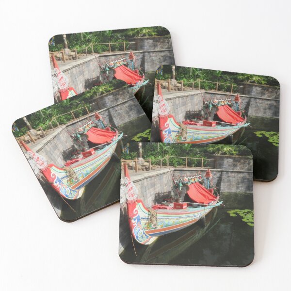 Item preview, Boat In Asia designed and sold by ShutterbugBttns.