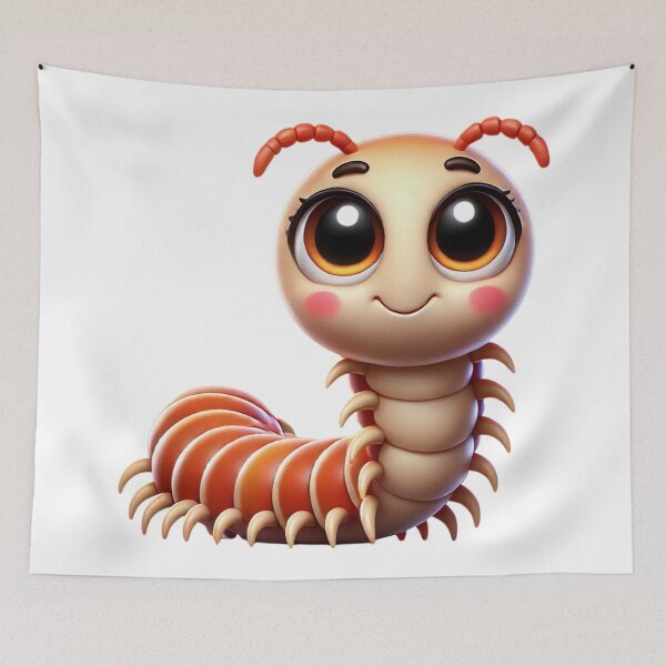 Item preview, Adorable Centipede designed and sold by Sillytoe.