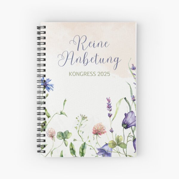 Item preview, JW Convention 2025 Pure Worship - Wildflowers designed and sold by Bilderbuchblume.