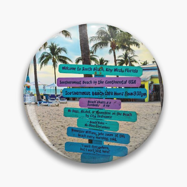 Item preview, Southernmost Beach, Key West designed and sold by Kay Brewer.