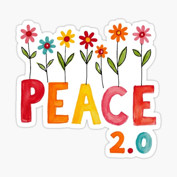 Item preview, Peace2.0: Bold Vision for a War-Free World designed and sold by Whimsical Studio.