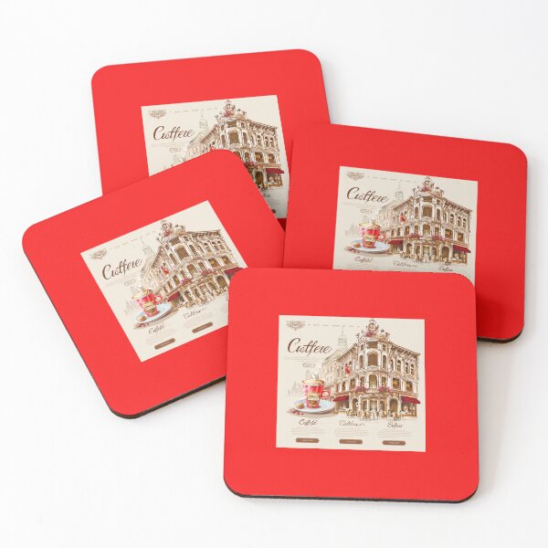 Item preview, "Where’s My Latte?! – The Fancy Coffee Castle" designed and sold by AiHouses.