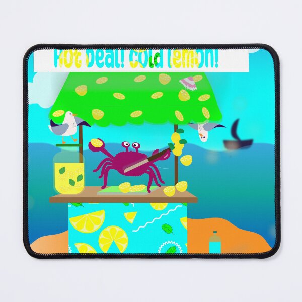 Item preview, Crab Lemonade Stand designed and sold by The Ink Nest..