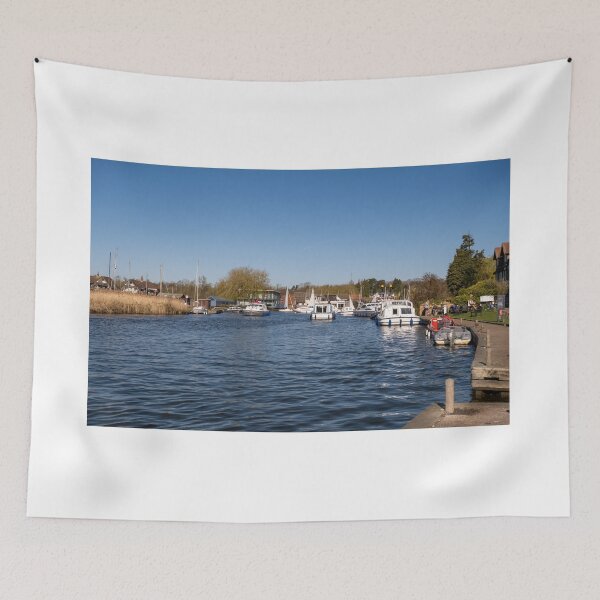 Item preview, View down the River Bure in Horning, Norfolk Broads designed and sold by yackers1.