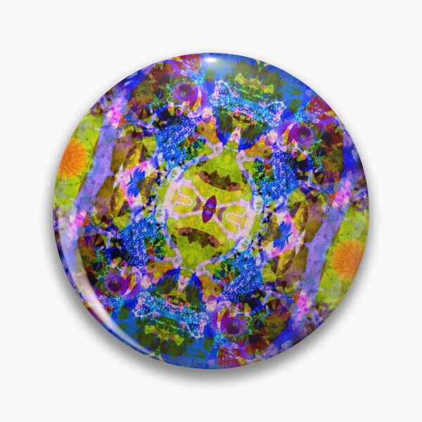 Item preview, Fleurscape – Arte de collage de jardines maximalistas designed and sold by Marisol Keys.
