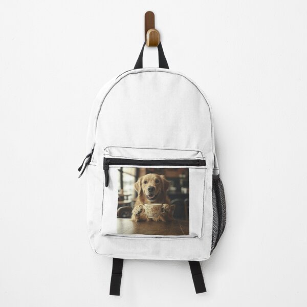 Item preview, Dog drinking coffee designed and sold by CoffeeCreator.