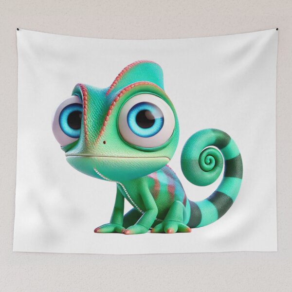 Item preview, Adorable Chameleon designed and sold by Sillytoe.