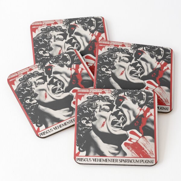 Item preview, Gladiatorial Advertising | PRISCUS FIGHTS SPARTACUS designed and sold by NickWhittleArt.